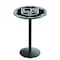 Holland Bar Stool Co 42" Blk Wrinkle Los Angeles Kings Pub Table L214B4228LAKing - alternate 1
